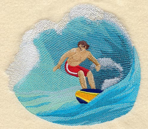 Surfer Scene (Male)