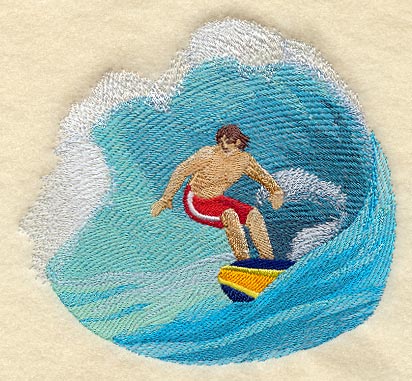 Surfer Scene (Male)