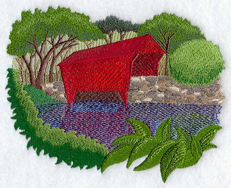 Covered Stone Bridge