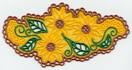 Sunflower Spray (Lace)