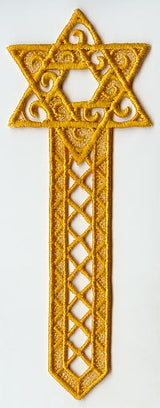 Star of David Bookmark (Lace)