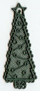 Christmas Tree Bookmark (Lace)
