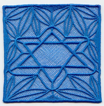 Chanukah Square (Accessory) (Lace)
