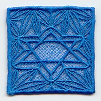 Chanukah Square (Accessory) (Lace)