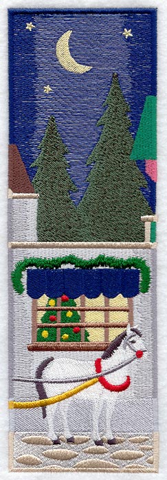 Victorian Christmas Panel 3