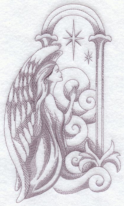 Praying Angel II (Toile)