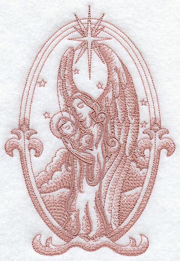 Heavenly Angel and Child