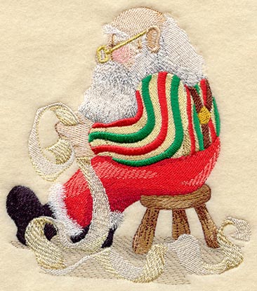 Santa and List