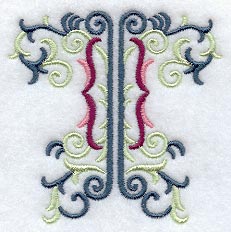 Renaissance Scroll Medallion – Embroidery Library