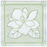 Magnolia Square (Trapunto)