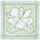 Magnolia Square (Trapunto)