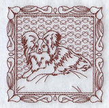 Papillon Square (Trapunto)