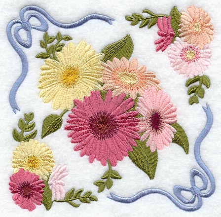 Gerbera Daisy Square