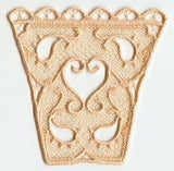 Paisley Side Piece - Lg (Lace)