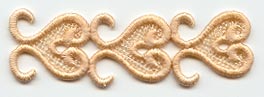 Paisley Handle (Half) (Lace)