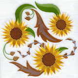 Sunflower Circle (Jacobean)