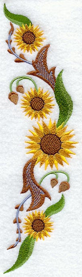 Sunflower Spray (Jacobean) (Lg) (Mirror)