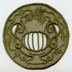 Tuscan Urn Coaster (Lace)