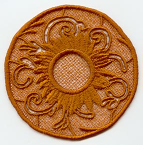 Sunflower Coaster (Lace)