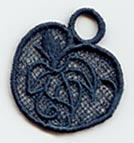 Grape Leaf Charm (Lace)