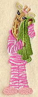 Giraffe in Pajamas