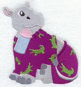 Hippo in Pajamas