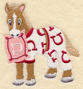 Horse in Pajamas