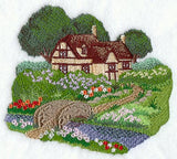 English Cottage Garden Scene