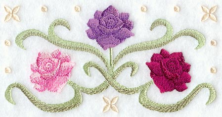 English Tea Rose Rectangle