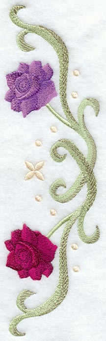 English Tea Rose Spray - Lg (Mirror)