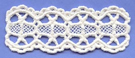 Tea Set Border (Lace)