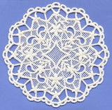 Tea Set Circle Doily (Lace)