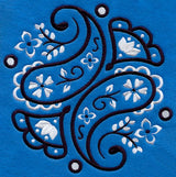 Bandana Paisley Circle