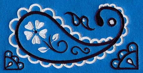 Bandana Paisley Rectangle