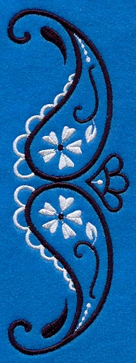 Bandana Paisley Spray - Lg (Mirror)