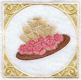 Victorian Hat and Roses with Frame