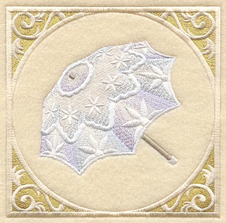 Victorian Parasol with Frame