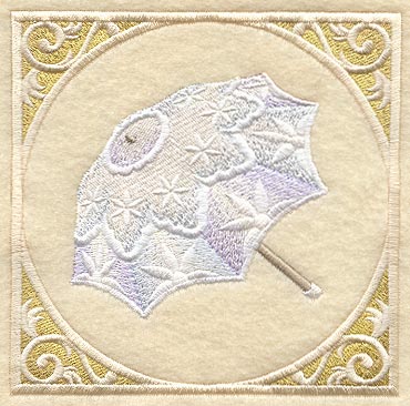 Victorian Parasol with Frame