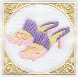 Victorian Slingback Shoes with Frame