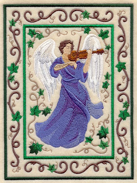 Victorian Angel with Violin