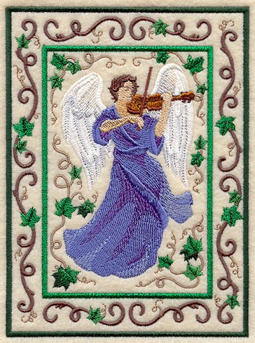 Victorian Angel with Violin