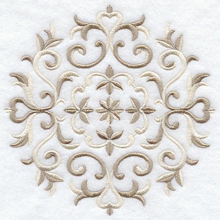 Victorian Scrollwork Circle