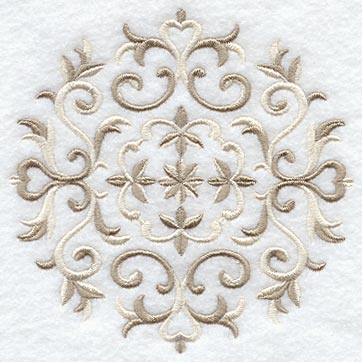Victorian Scrollwork Circle