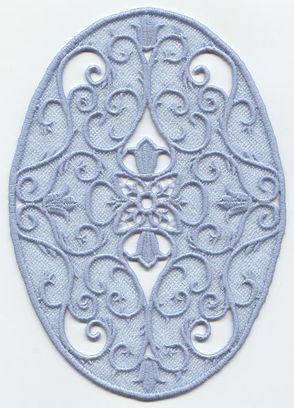 Victorian Oval (Lace)