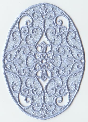 Victorian Oval (Lace)
