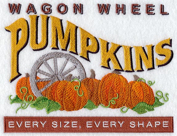 Wagon Wheel Pumpkins