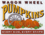 Wagon Wheel Pumpkins