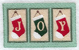 Joy Stocking (Cardstock)