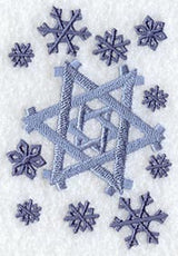 Star of David Snowflake