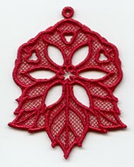 Poinsettia Ornament (Lace)